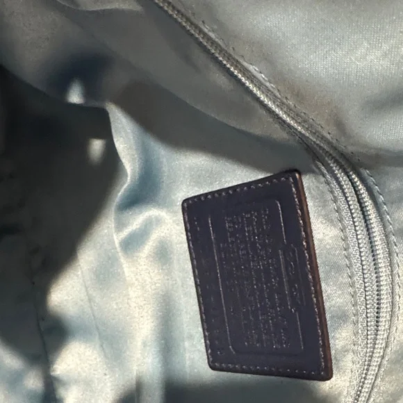 Coach Navy Blue Crossbody Bag - Picture 3 of 4